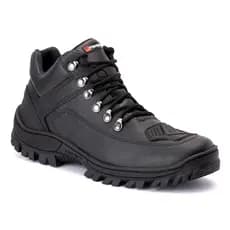 Bota Coturno Motoqueiro Masculino Ferraroni Com Cadarço Direto do Fabricante Envio Rápido