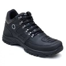 Bota Coturno Motociclista Ferraroni Cano Curto Com Cadarço Direto do Fabricante Envio Rápido