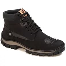 Bota Coturno Adventure Trekking Ferraroni Vegano Couro Eco Solado de Borracha Promoção