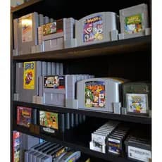 Porta Cartuchos de Vídeo Games Retro - Impressão 3D