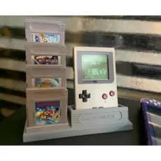 Expositor de Gameboy Nintendo Suporte de Jogos e Console