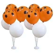 2un Suporte para Balão Bexiga Mesa Kit Arranjo 45cm Desmontável