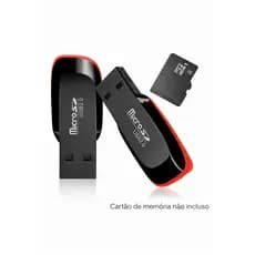 Adaptador USB Leitor Cartão Micro SD T-Flash Para PC Notebook