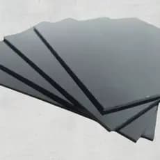 Chapa Psai Preto Similar Acrílico 50m X 50cm X 2mm