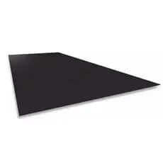 Placa Chapa de Psai Preto Similar Acrílico 50cm X 50cm X 2mm