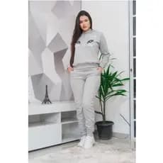 Conjunto Feminino Moletom feminino estampa de gatinho Quentinho