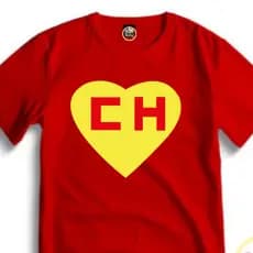 Camiseta camisa blusa Infantil Juvenil  Chapolin Colorado em Algodão100%