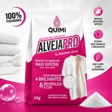 Percarbonato de Sódio 100% Puro 1Kg Tira Manchas Clareador Roupas Brancas e Coloridas