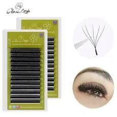 GLAMLASH 5D W Em Forma De Cílios Ventilador Fácil Extensões Atacado YY Volume Premade 12 Linhas Estilo Naturar