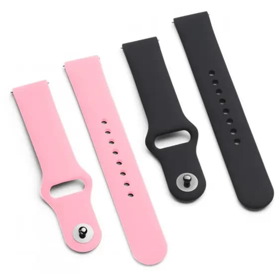 Pulseira De Silicone Para Relógio Smartwatch Borracha 20mm Atacado Revenda