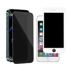 Película de Vidro Frontal Protetora 9H Privacidade Anti Spy Privaci compatível com Iphone 7G 8G XMAX