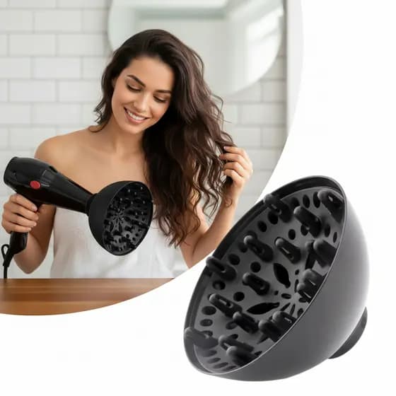 Difusor De Ar Secador Cabelo Cachos Universal Profissional