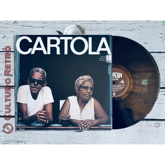 LP CARTOLA 1976 POLYSOM 2017 ( NOVO/ PRETA) ROSAS NÃO FALAM