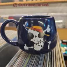 CANECA ROXA ONE PIECE PITICAS OFICIAL 300 ML