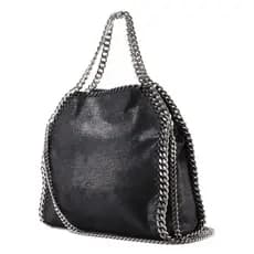 Bolsa Stella Feminina Grande Camurça Ombro Com Alça De Corrente