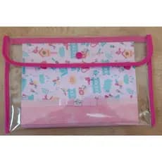 Envelope plastico para caderneta de vacina