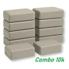 Kit de Argila Natural Para Modelar, Combo de 10Kg - Escolar Escultura Artesanato Vaso Arranjo.