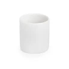 Mini copinho de porcelana 55 ml mini copinho de louça branca vasinho porta vela