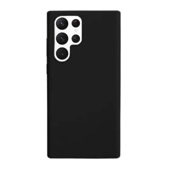 Capinha Para Galaxy S22 Ultra Cover Em Silicone Aveludado Com Soft Touch