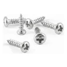 Kit 6 Parafuso para Instalar Capa Bezel G-shock Ga-100/ga-110 Aço Inox Prata de 06 milímetros