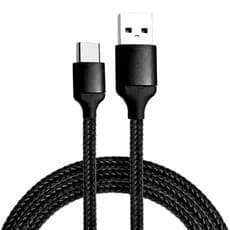 Cabo Tipo C 2 Metros Carga Rápida Turbo 60w Dados Nylon Reforçado Gamer Celular Notebook Macbook