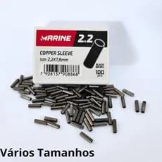 Luva anilha para encastoar, Marine Sports, cor Blacknickel (preto) - Vários Tamanhos e Quantidades