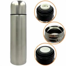 Garrafa Térmica Aço Inox Inquebrável Garrafinha 750ML Água Quente e Frio Parede Dupla