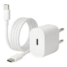Carregador Turbo Cabo Tipo C USB-C | Minimalista | Rápido | Compatível com Android iPhone
