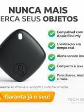 Rastreador Bluetooth para iPhone com Localização Rápida via Bluetooth