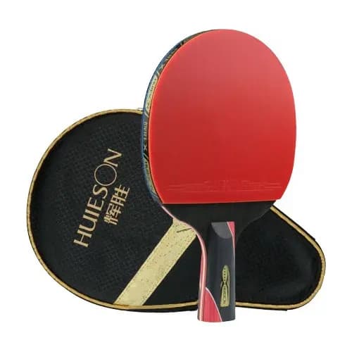 Raquete Classineta 5 Estrelas Profissional Tenis Mesa Ping Pong + Capa + 3 Bolas 3 Estrelas