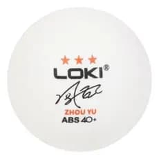 06 Bolas Bolinhas 3 Estrelas Tênis De Mesa Profissional Loki