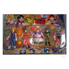 Kit  5 bonecos dragon ball z