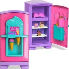 Geladeirinha De Brinquedo Infantil Criança Sweet Fantasy Geladeira Gela Sorvetinho