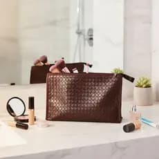 Necessaire Maquiagem Acessórios Bolsa Organizador Viagem Cotidiano