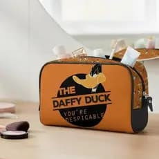 Necessaire Looney Tunes Viagem Acessórios Organizador Bolsa