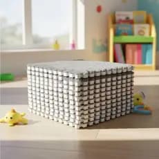 Kit 10 Peças Tapete Pelúcia Eva Tatame Infantil Decoração