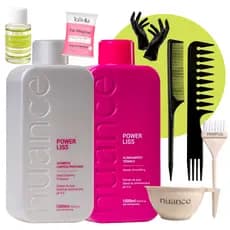 Kit Definitiva Power Liss 1 Litro Nuance Shampoo + Alisante