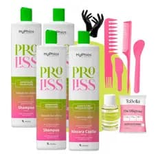 Combo 2 kits Myphios Proliss Escova Progressiva Organica Sem Formol