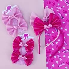 laço e tiara infantil da Ba personagens/kit de laços e tiara lonita