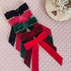 laçarote de veludo tendência/laçarote de cabelo infantil e adulto 10cm