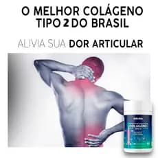 Colágeno Tipo 2 40mg + Curcumina + Magnésio Dimalato - Matéria Prima Importada - Original 60 Cápsulas Deusa
