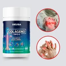 Magnésio Com Ácido Málico Curcuma Longa Colágeno Tipo 2 60un