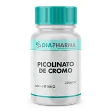 Picolinato De Cromo 350mcg - 60 Capsulas