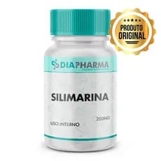Silimarina (cardo mariano) com 200mg