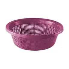 Kit 4 Escorredores Multiuso Plástico Resistente | Cesto para Lavar Frutas, Verduras e Alimentos | Alta Durabilidade