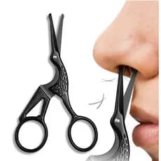 Tesoura De Cabelo Do Nariz , Leve , Aço Inoxidável , Cabeça Redonda , Aparador De Pelos Ergonomia , Cortador