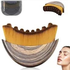 Escova Facial Para Contorno Linfático , Com Caixa , Seca , Massageador De Drenagem Linfática Rosto , Queixo , Ferramenta