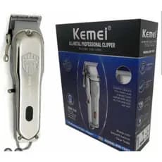 Máquina de Corte Profissional Kemei KM-1993 | Clipper Fade LCD Digital | Bivolt | 210 Min | Lâmina
