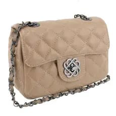 Bolsa Feminina Alça Corrente Transversal  Pequena Balada Gringa Festa