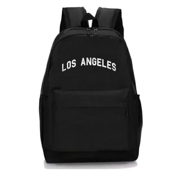 Mochila Escolar Unissex Casual Reforçada Notebook Com Alça 2 bolso Lateral